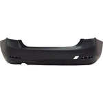 2016-2018 BMW 3-Series; Rear Bumper Cover; 320i/328d SDN F30 Standard w/o PDC w/o Park Sensor Painted to Match 2016-2018 BMW 3-Series; Rear Bumper Cover; 320i/328d SDN F30 Standard w/o PDC w/o Park Sensor Painted to Match