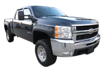 2007-2013 Chevy Silverado 6.5' and 8.0' Bed Length Fender Flares to Match-Bolt Style Painted to Match 2007-2013 Chevy Silverado 6.5' and 8.0' Bed Length Fender Flares to Match-Bolt Style Painted to Match