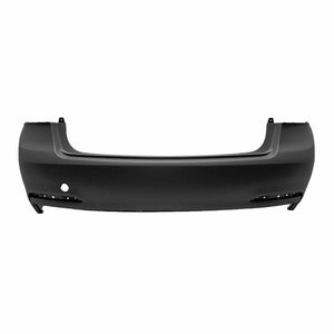 2017-2020 GENESIS G80; Rear Bumper Cover; SDN 3.8L w/o Sensor Painted to Match