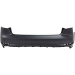2017-2019 AUDI A4; Rear Bumper Cover; w/o S-Line Pkg w/o Parallel Park w/o Park Sensor Painted to Match 2017-2019 AUDI A4; Rear Bumper Cover; w/o S-Line Pkg w/o Parallel Park w/o Park Sensor Painted to Match
