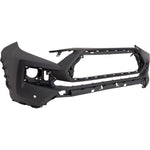 2019-2023 TOYOTA RAV4; Front Bumper Cover; ADVENT/TRAIL/TRD OFF-ROAD Japan Built w/Park Sensor w/Tow Painted to Match 2019-2023 TOYOTA RAV4; Front Bumper Cover; ADVENT/TRAIL/TRD OFF-ROAD Japan Built w/Park Sensor w/Tow Painted to Match