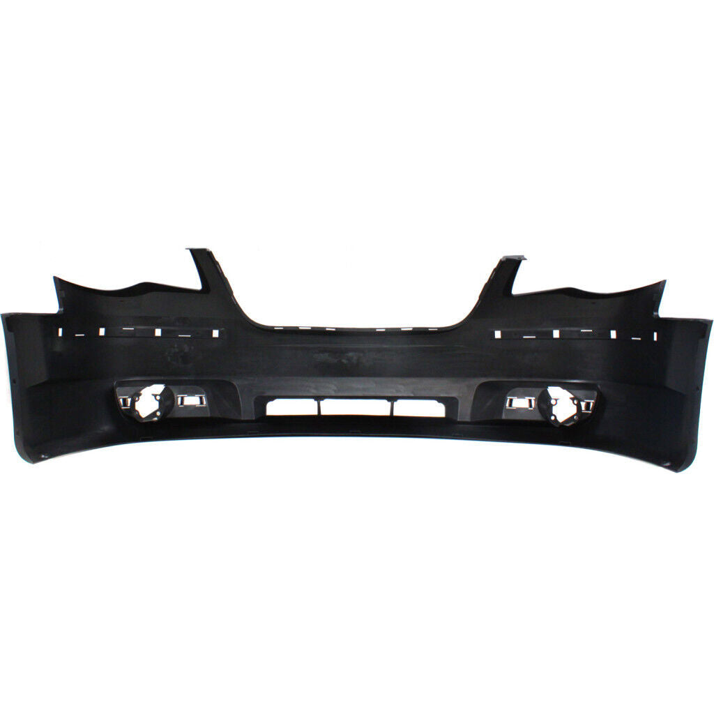 2008-2010 CHRYSLER Town & Country; Front Bumper Cover; w/o Hole w/CHR Insert Painted to Match
