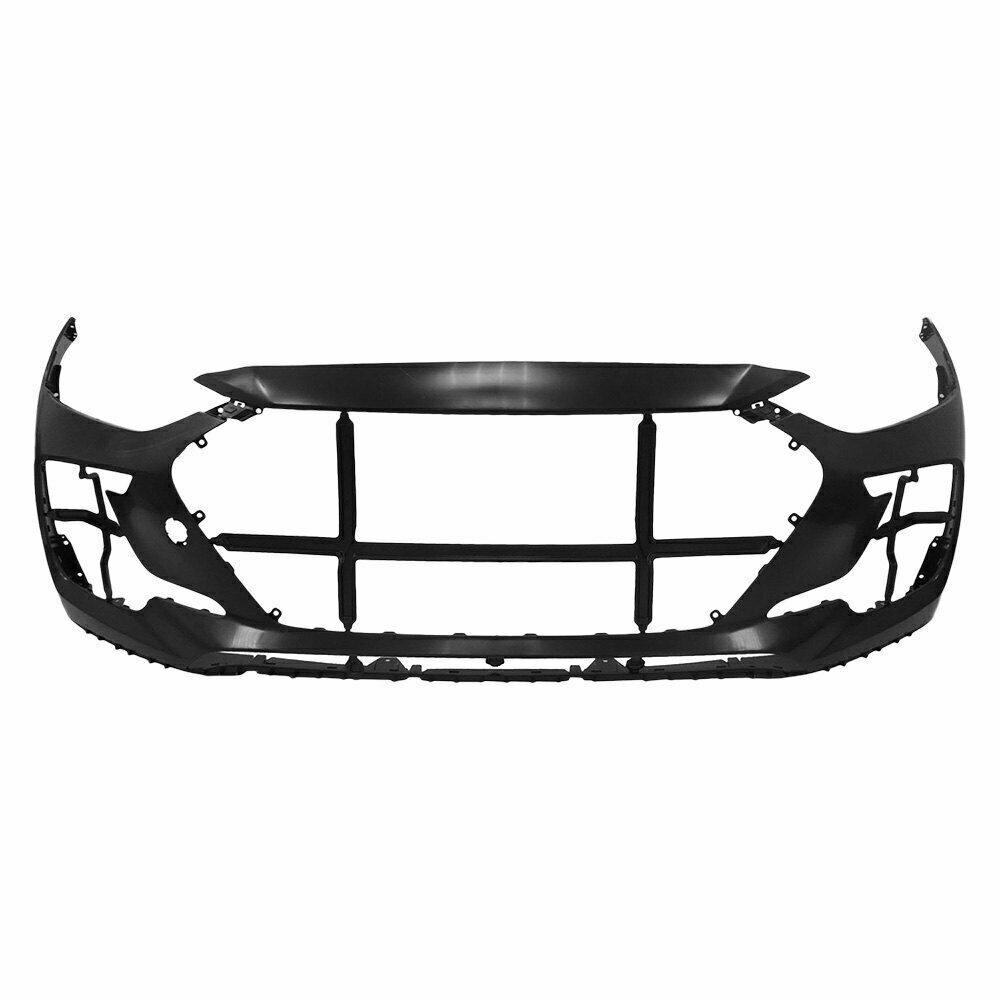 2017-2018 HYUNDAI ELANTRA; Front Bumper Cover; 1.6L Turbo w/Sport Painted to Match