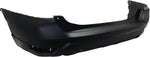 2017-2020 NISSAN ROGUE; Rear Bumper Cover; w/o Sensor Partial Painted to Match 2017-2020 NISSAN ROGUE; Rear Bumper Cover; w/o Sensor Partial Painted to Match