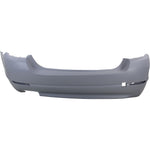 2011-2013 BMW 5-Series; Rear Bumper Cover; SDN F10 w/o M Pkg w/o Park Dist Ctrl Painted to Match 2011-2013 BMW 5-Series; Rear Bumper Cover; SDN F10 w/o M Pkg w/o Park Dist Ctrl Painted to Match