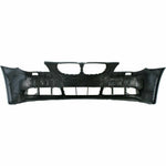 2004-2005 BMW 5-Series; Front Bumper Cover; E60 w/o Sensor hole Painted to Match 2004-2005 BMW 5-Series; Front Bumper Cover; E60 w/o Sensor hole Painted to Match
