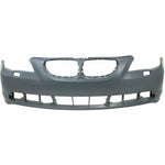 2004-2005 BMW 5-Series; Front Bumper Cover; E60 w/o Sensor hole Painted to Match 2004-2005 BMW 5-Series; Front Bumper Cover; E60 w/o Sensor hole Painted to Match