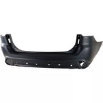 2019-2020 MITSUBISHI OUTLANDER; Rear Bumper Cover; w/Mldg Hole; MI1100309 2019-2020 MITSUBISHI OUTLANDER; Rear Bumper Cover; w/Mldg Hole; MI1100309