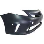 2012-2014 TOYOTA PRIUS; Front Bumper Cover; HALGN H/Lamps w/Pre-Collision System Painted to Match 2012-2014 TOYOTA PRIUS; Front Bumper Cover; HALGN H/Lamps w/Pre-Collision System Painted to Match