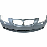 2004-2005 BMW 5-Series; Front Bumper Cover; E60 w/o Sensor hole Painted to Match 2004-2005 BMW 5-Series; Front Bumper Cover; E60 w/o Sensor hole Painted to Match
