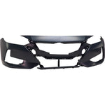 2020-2021 NISSAN SENTRA; Front Bumper Cover; S/SV/SR w/o Camera Painted to Match 2020-2021 NISSAN SENTRA; Front Bumper Cover; S/SV/SR w/o Camera Painted to Match