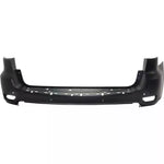 2014-2022 JEEP GRAND CHEROKEE; Rear Bumper Cover; w/o BSD; w/o Adv Park Asst; w/Park Sensor; CH1100A25 2014-2022 JEEP GRAND CHEROKEE; Rear Bumper Cover; w/o BSD; w/o Adv Park Asst; w/Park Sensor; CH1100A25