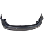 2013-2013 INFINITI JX35 ; Rear Bumper Cover ; w/Premium Pkg; w/Driver Assist Pkg; w/o TOW; -- Manufacturer Part #: 850223JA0H / Partslink #: IN1100148 2013-2013 INFINITI JX35 ; Rear Bumper Cover ; w/Premium Pkg; w/Driver Assist Pkg; w/o TOW; -- Manufacturer Part #: 850223JA0H / Partslink #: IN1100148