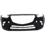 2019-2020 MAZDA CX-3; Front Bumper Cover; Partial w/CHR Mldg Hole Painted to Match 2019-2020 MAZDA CX-3; Front Bumper Cover; Partial w/CHR Mldg Hole Painted to Match