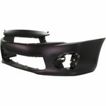 2016-2017 MITSUBISHI LANCER; Front Bumper Cover; w/o Tow Painted to Match 2016-2017 MITSUBISHI LANCER; Front Bumper Cover; w/o Tow Painted to Match