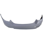 2011-2013 BMW 5-Series; Rear Bumper Cover; SDN F10 w/o M Pkg w/o Park Dist Ctrl Painted to Match 2011-2013 BMW 5-Series; Rear Bumper Cover; SDN F10 w/o M Pkg w/o Park Dist Ctrl Painted to Match