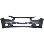 2014-2017 INFINITI Q50; Front Bumper Cover; BASE/PREMIUM w/Sensor Painted to Match 2014-2017 INFINITI Q50; Front Bumper Cover; BASE/PREMIUM w/Sensor Painted to Match