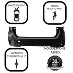 2020-2022 SUBARU OUTBACK; Rear Bumper Cover; w/o Sensor Painted to Match 2020-2022 SUBARU OUTBACK; Rear Bumper Cover; w/o Sensor Painted to Match