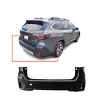 2020-2022 SUBARU OUTBACK; Rear Bumper Cover; w/o Sensor Painted to Match 2020-2022 SUBARU OUTBACK; Rear Bumper Cover; w/o Sensor Painted to Match