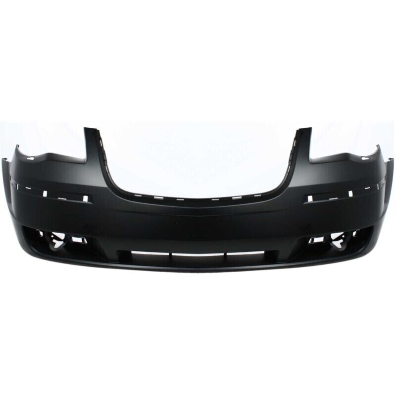 2008-2010 CHRYSLER Town & Country; Front Bumper Cover; w/Hole w/CHR Insert Painted to Match