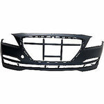 2015-2016 HYUNDAI GENESIS; Front Bumper Cover; 3.8L w/o Sensor w/o HL Washer Painted to Match 2015-2016 HYUNDAI GENESIS; Front Bumper Cover; 3.8L w/o Sensor w/o HL Washer Painted to Match