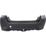 2013-2015 SUBARU XV; Rear Bumper Cover; CROSSTREK; SU1100171 2013-2015 SUBARU XV; Rear Bumper Cover; CROSSTREK; SU1100171