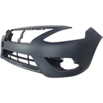2015-2016 NISSAN VERSA Front Bumper Cover Sedan w/Chrome Insert Painted to Match 2015-2016 NISSAN VERSA Front Bumper Cover Sedan w/Chrome Insert Painted to Match