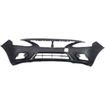 2015-2016 NISSAN VERSA Front Bumper Cover Sedan w/Chrome Insert Painted to Match 2015-2016 NISSAN VERSA Front Bumper Cover Sedan w/Chrome Insert Painted to Match
