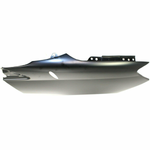 2004-2006 Toyota Sienna W/Ant Right Fender Painted to Match 2004-2006 Toyota Sienna W/Ant Right Fender Painted to Match