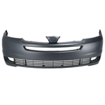 2004-2005 TOYOTA SIENNA Front Bumper Cover w/o park sensor w/o radar cruise Painted to Match 2004-2005 TOYOTA SIENNA Front Bumper Cover w/o park sensor w/o radar cruise Painted to Match