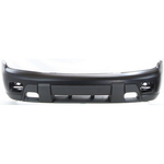 2002-2007 CHEVY TRAILBLAZER Front Bumper Cover w/Fog Lamps w/textured gray Lower center w/o two-tone Painted to Match 2002-2007 CHEVY TRAILBLAZER Front Bumper Cover w/Fog Lamps w/textured gray Lower center w/o two-tone Painted to Match