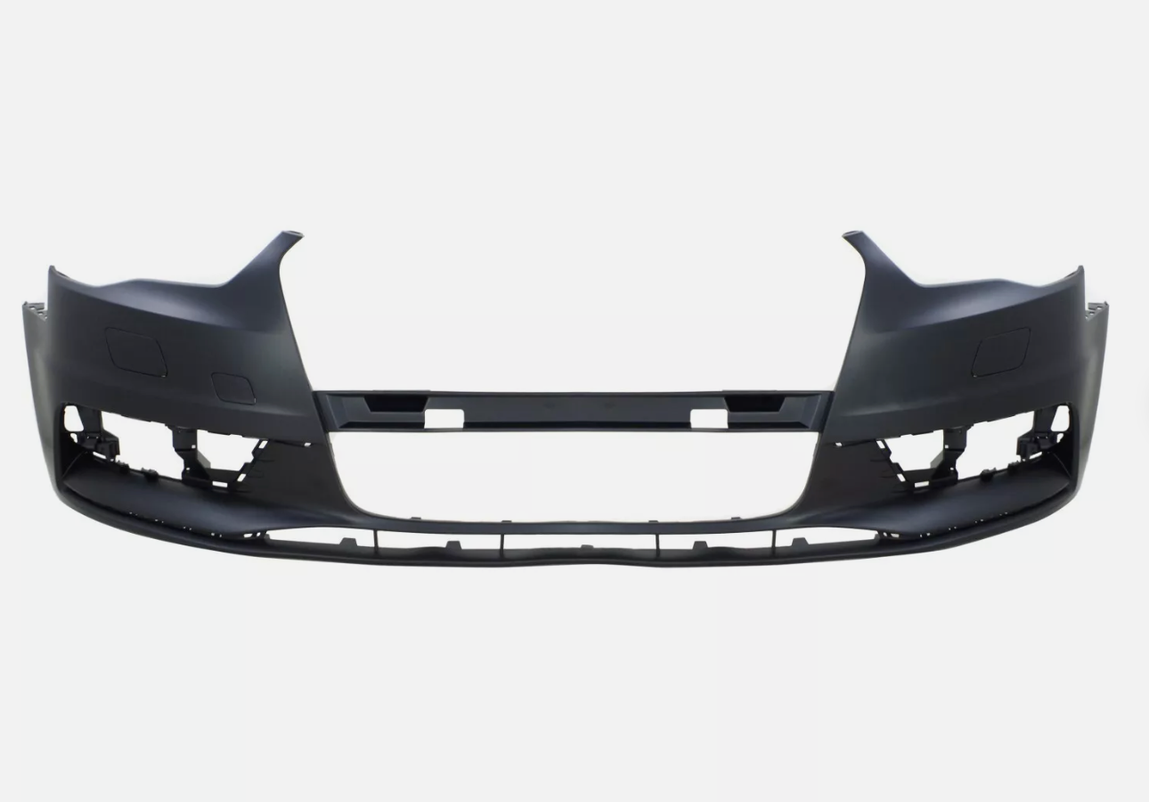 2015-2016 AUDI A3; Front Bumper Cover;  w/o HL Washer;  w/o Park Aid;  SEDAN; AU1000218