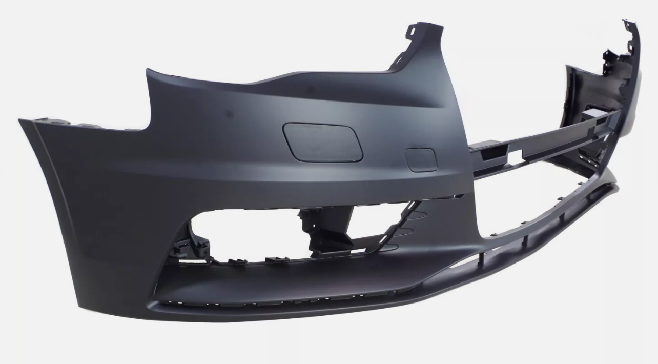 2015-2016 AUDI A3; Front Bumper Cover;  w/o HL Washer;  w/o Park Aid;  SEDAN; AU1000218