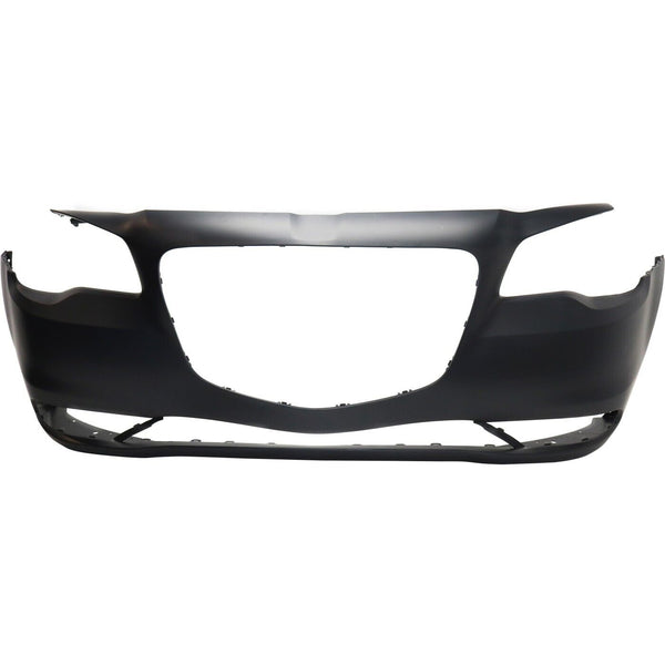 Fits 15-23 Chrysler 300 S Front Bumper Cover Replacement & Grille No Sensor Hole Fits 15-23 Chrysler 300 S Front Bumper Cover Replacement & Grille No Sensor Hole