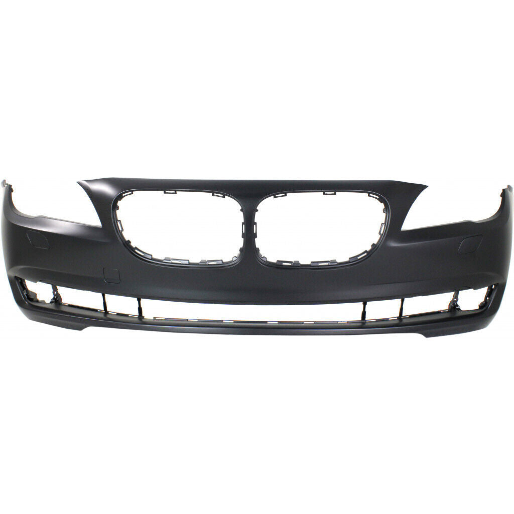 2009-2012 BMW 7-Series; Front Bumper Cover; F01/F02 w/o M Pkg w/o Park Distance Control w/o Side View Cameras Painted to Match