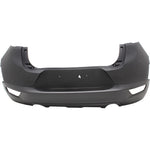 2016-2022 MAZDA CX-3; Rear Bumper Cover; Upper/Textd Lower Painted to Match