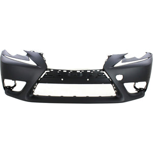 2014-2016 LEXUS IS350; Front Bumper Cover; SDN w/o HL Washer w/Park Distance Sensor Painted to Match