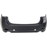 2017-2018 MAZDA 3 ; Rear Bumper Cover ; HATCHBACK Japan/Mexico Built -- Manufacturer Part #: B63B50221ABB^BANE50221A9U  /  Partslink #: MA1100225
