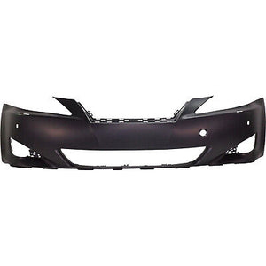 2006-2008 LEXUS IS350; Front Bumper Cover; w/sensor w/HL Washer Painted to Match