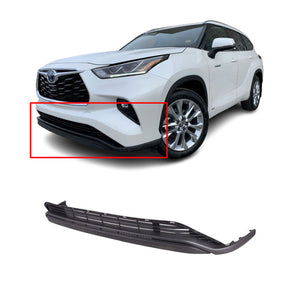 2020-2021 TOYOTA HIGHLANDER; Front Bumper Cover lower; w/o Valance Panel Painted to Match