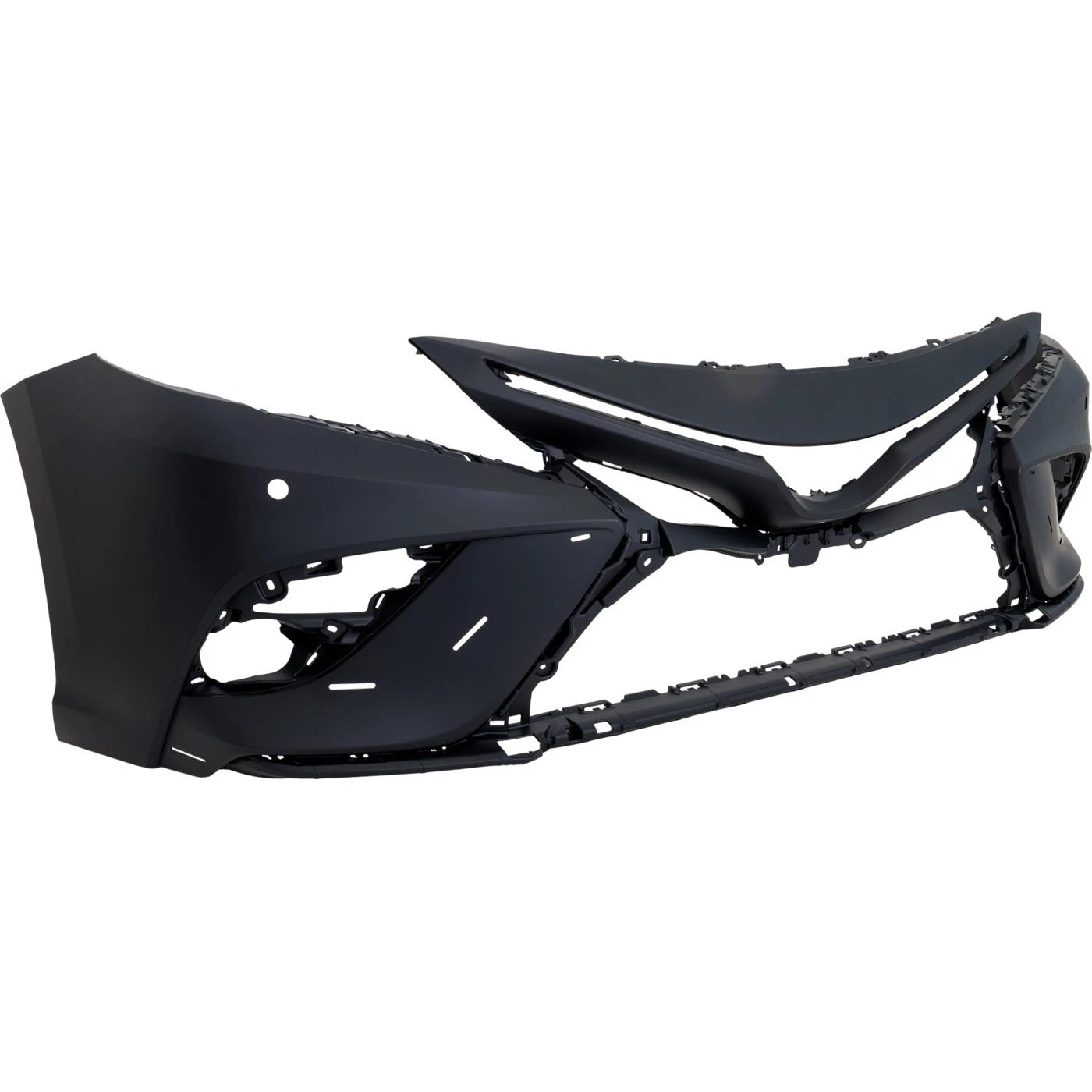 2021-2024 TOYOTA CAMRY ; Front Bumper Cover ; Hybrid; XSE; w/F Cam; w/Park Sensor; -- Manufacturer Part #: 521190X955 / Partslink #: TO1000472