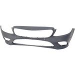 2019-2021 MERCEDES-BENZ C-CLASS, Front Bumper Cover; Sedan; w/o Amg; w/Camera; w/Park Sensor;  Painted to Match - Manufacturer Part # 20588092029999 / Partslink - MB1000596