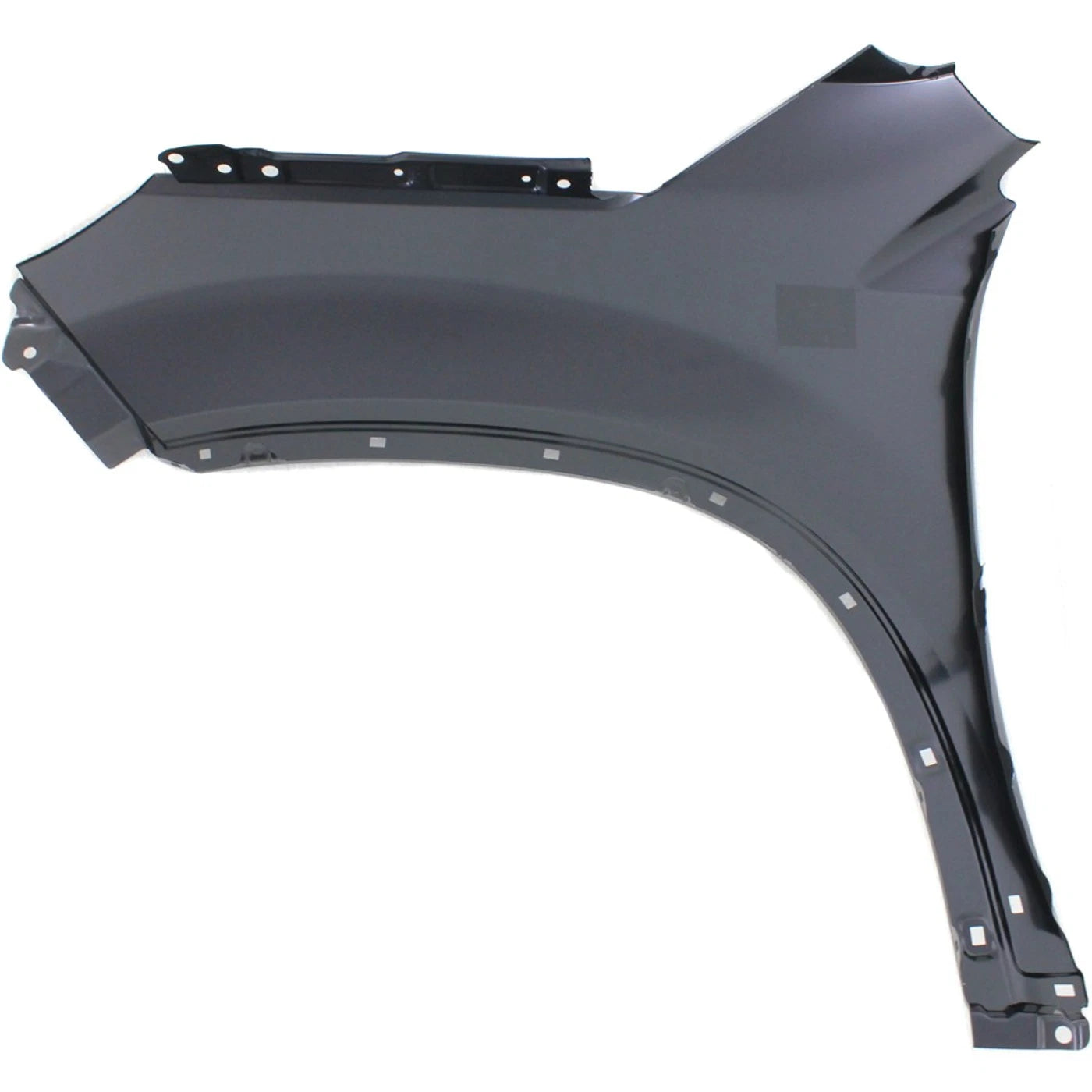 2012-2015 KIA SORENTO ; Right Fender (Passenger Side) ; w/Side Garnish -- Manufacturer Part #: 663211U021  /  Partslink #: KI1241140