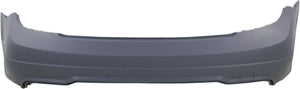 2012-2014 MERCEDES-BENZ C-CLASS; Rear Bumper Cover; SDN/CPE W204 w/Sport Pkg w/o Parktronic Painted to Match