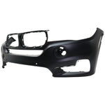2014-2018 BMW X5 ; Front Bumper Cover ; F15; w/o M Sport; w/2 Sensor Hole;  -- Manufacturer Part #: 51117378596  /  Partslink #: BM1000392