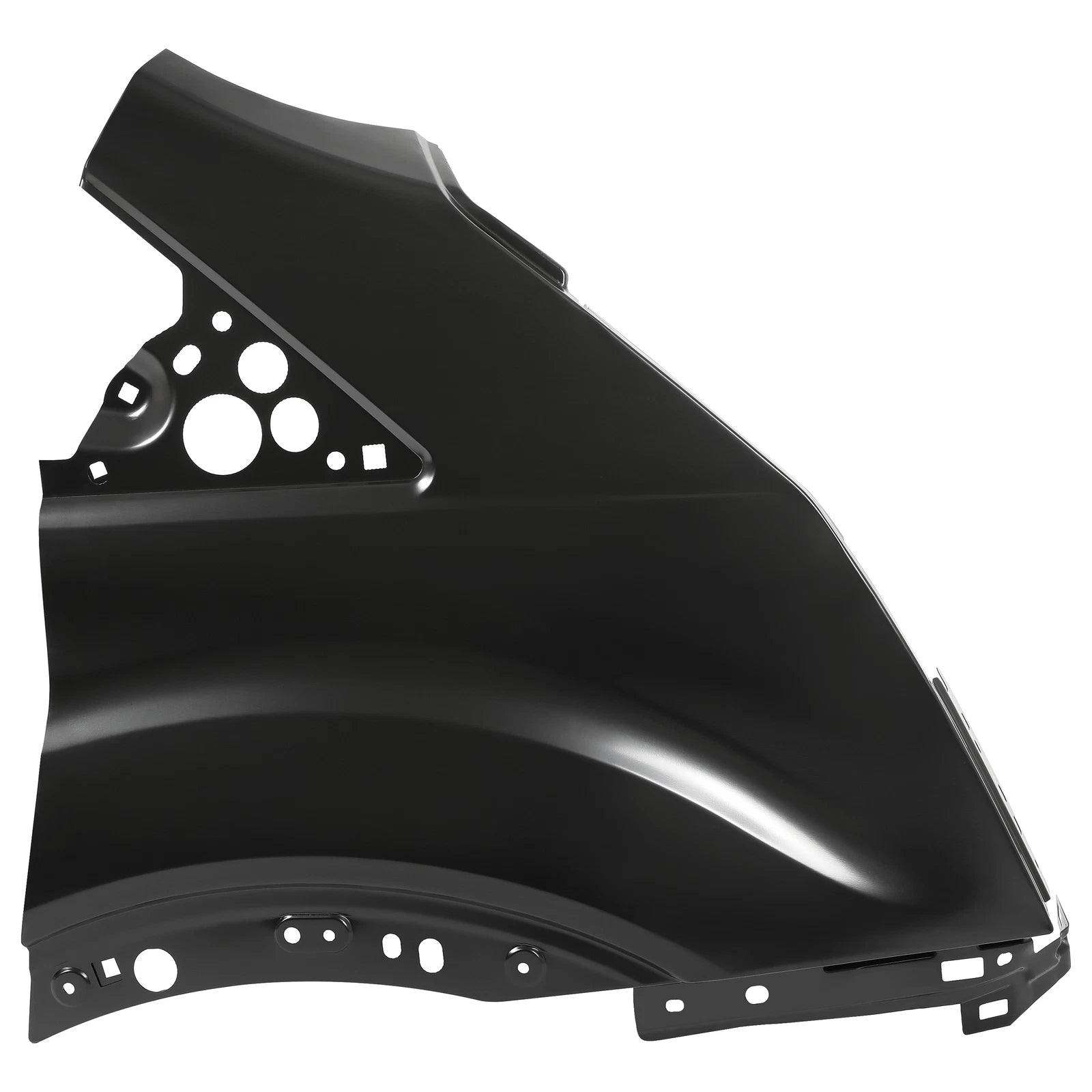 2015-2023 FORD TRANSIT-150 ; Right Fender (Passenger Side) ; w/Ant Hole; w/o SL Hole (PT) -- Manufacturer Part #: CK4Z16005A  /  Partslink #: FO1241294