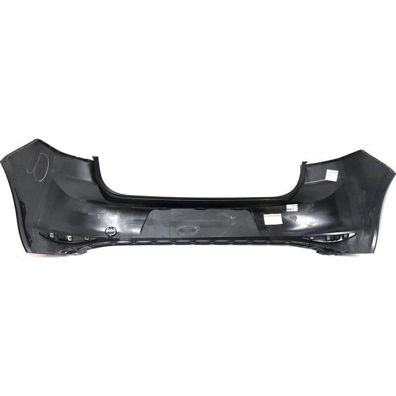 2015-2017 Volkswagen GOLF ; Rear Bumper Cover ; w/o Park Assist;  -- Manufacturer Part #: 5GM807417GRU  /  Partslink #: VW1100202