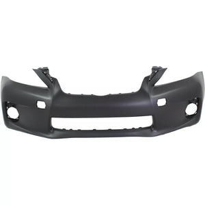 2011-2013 LEXUS CT200h; Front Bumper Cover;  w/o Sport Pkg;  w/o Sensor;  w/o HL Washer; LX1000226