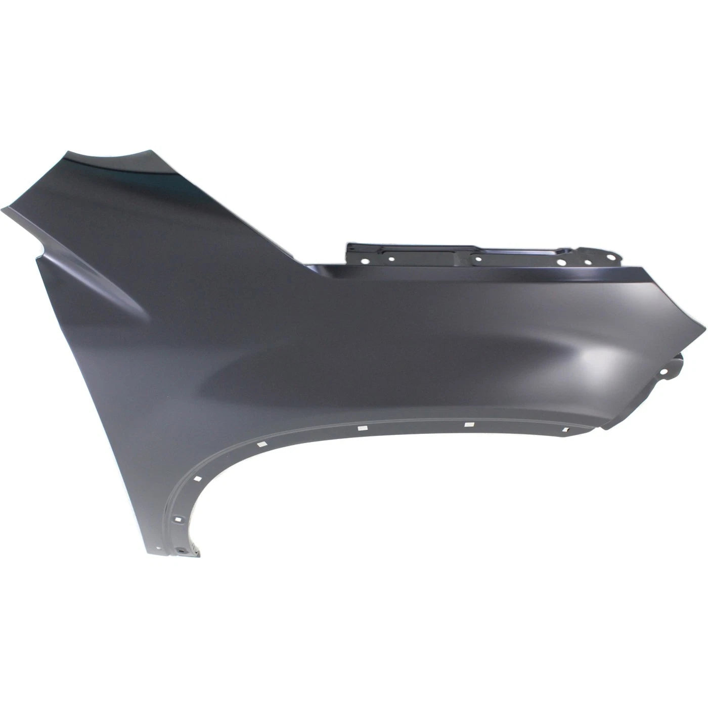 2012-2015 KIA SORENTO ; Right Fender (Passenger Side) ; w/Side Garnish -- Manufacturer Part #: 663211U021  /  Partslink #: KI1241140