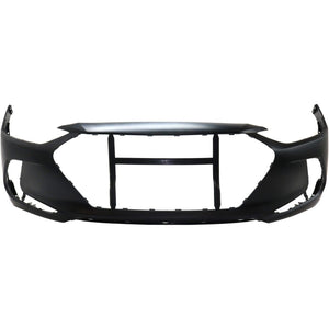 2017-2018 HYUNDAI ELANTRA; Front Bumper Cover; 1.4L Turbo/2.0L US Built Painted to Match